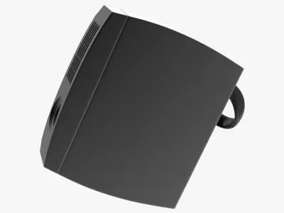 Projector machine with handle 3D model