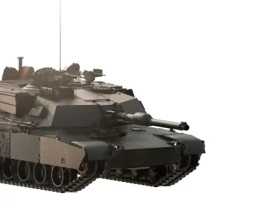 M1A1 ABRAMS MAIN BATTLE TANK 3D model