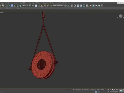 BETH chandelier Low-poly 3D model