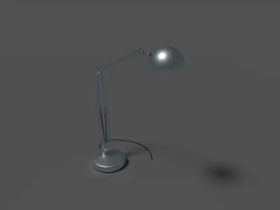 Desk Lamp 3D Model Low-poly 3D model