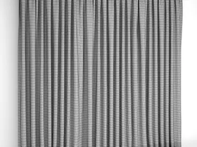 Curtain 76 3D model purchase