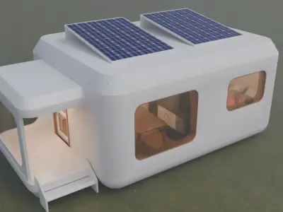 Smart Tiny Home 3D model