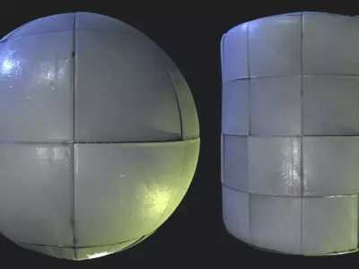 Stylized Floor Tiles Material 02 Texture