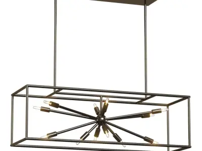 Crate and Barrel - Jaxon Chandelier 3D model
