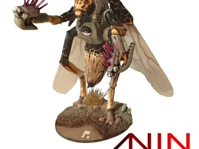 Insectoid Auxiliary Team 3D print model