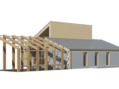 Cottage 017 3D model