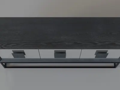 Etna 66 Wide Sideboard 3D model