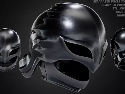 Berserk Griffith Helmet for Cosplay 3D print model