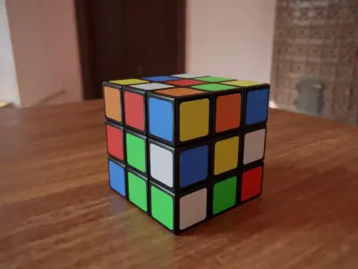 Rubik Cube Free 3D model buy