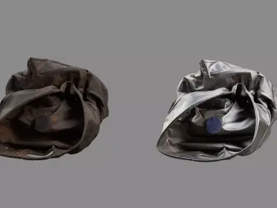 Crushed Keg 06 3D model