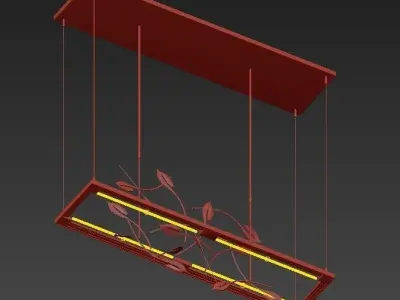 Autumn Pendant 3D model