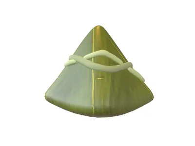 Rice Dumplin v1 004 Low-poly 3D model