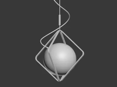 Jack Olantern Brokis Pendant Light By Lucie Koldova 3D model