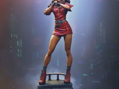 Blaze - Street of Rage 3D print model