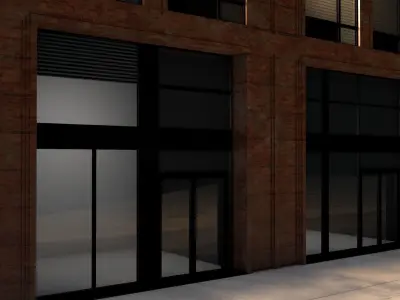 Building Facade  3D model