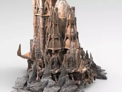 Persian Elite palace 1  3D model