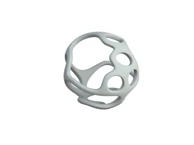SciFi Cube Object No 29498 Low Poly Shape Texture