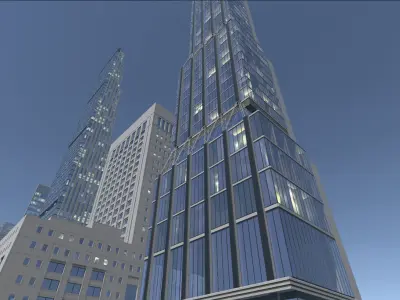 Polygon City Buildings Pack2 Low-poly 3D model