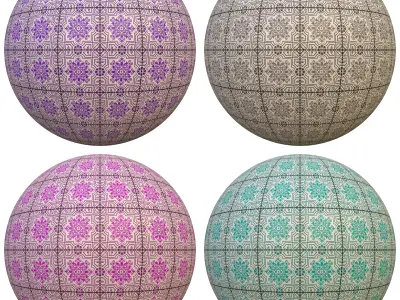 tile patterned 130-seamless-4k-pbr  Texture