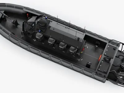  RHIB Patrol Inflatable Boat 