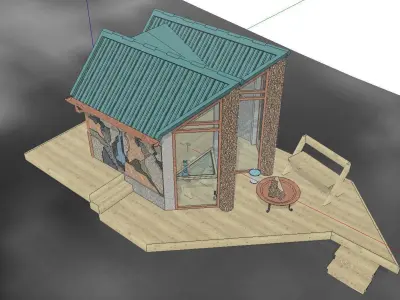 Creative Design-Holiday Cabin-0137 3D model