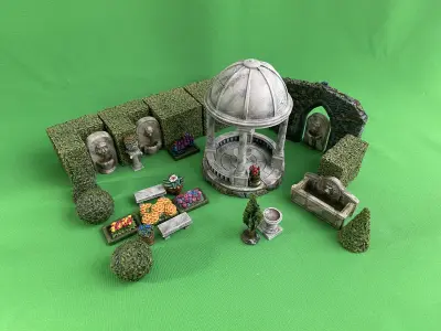 Garden Maze 3D print model