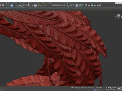 Apollo Small Chandelier Low-poly 3D model