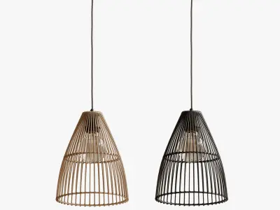 Kaya Conical Hanging Lamp 3D model