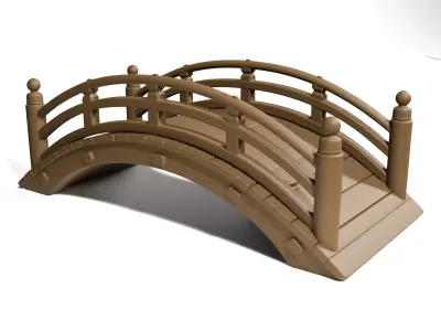 Japanese bridges 3D print model
