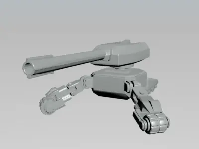 CyberTank Model GRN 3D print model