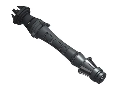 Reys Lightsaber  3D print model