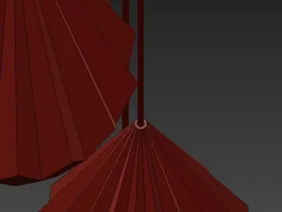 HATTON three drops 3D model