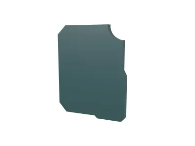 UHD High tech Graphical Interface v12 005 Low-poly 3D model