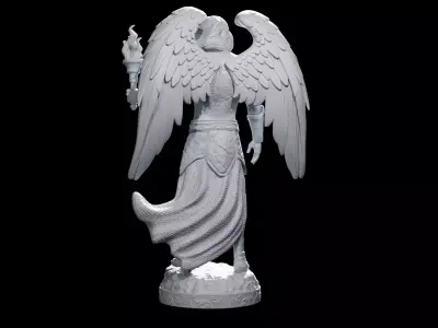 Archangel Uriel 3D print model