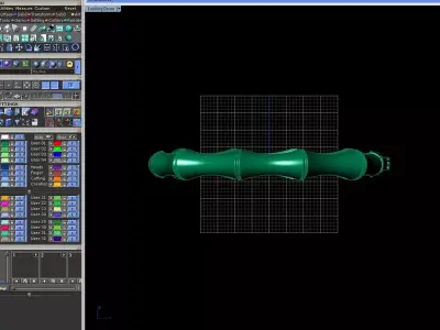 Simple and stylish bracelet 3D print model