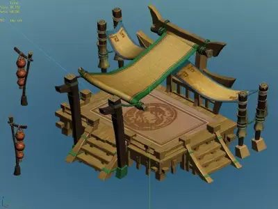 Xiqiao City - Podium 21 3D model