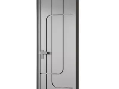 Laki Kapi Interior Door 17 3D model