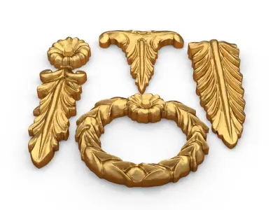 Classic decor ornament 59 3D print model