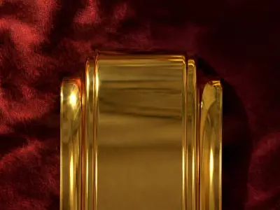 Architectural ring 3D print model