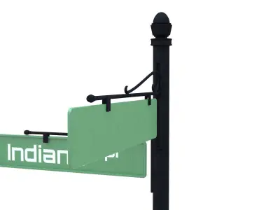 Street Sign 10 3D model