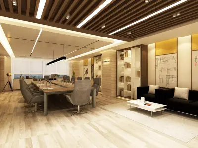 OFFICE INTERIOR-2 3D model