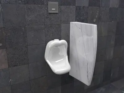 Collection Urinal 2 3D Model Pack
