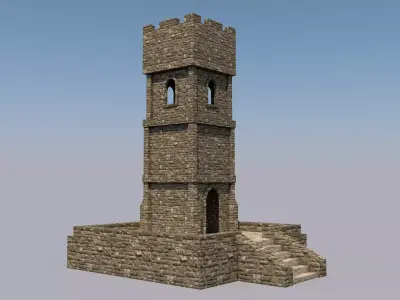 Watch Tower 3D model