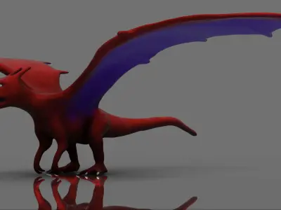 POKEMON CHARIZARD  Low-poly 3D model