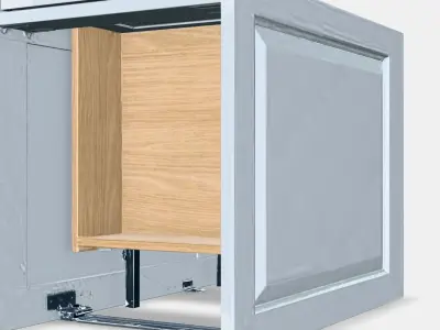 TANNFORSEN Wash-stand with drawers 1 Low-poly 3D model