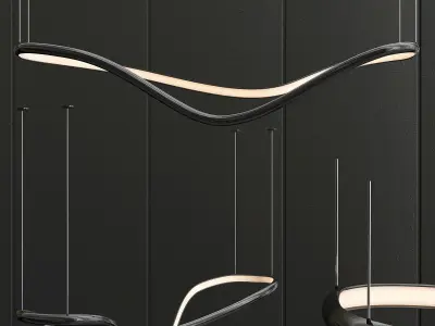 Collection of john procario series lights 3D model