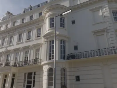 Street Light 11 version 6 5m with pole 2 Low-poly 3D model