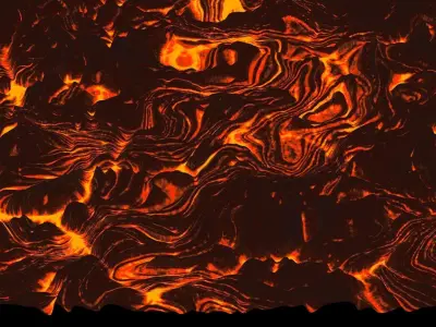 Lava Area 3D model