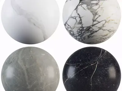 Marble 57 - Arabescato-Calacatta-MudBlack-gray Texture