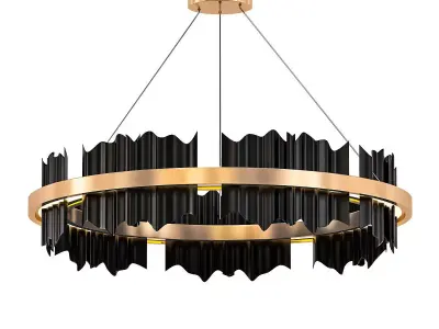 Round LED 3D model